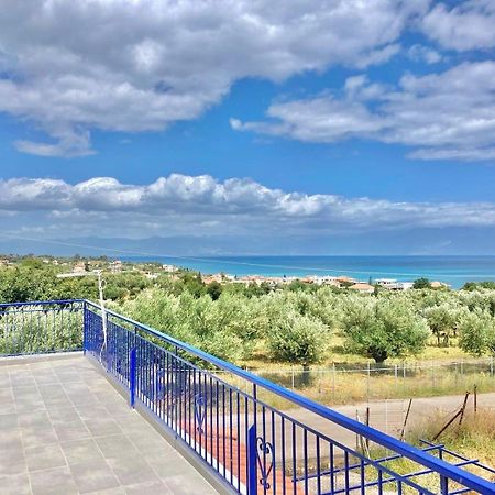 Villa Blue Cocoon - Chrani Messinia Peloponnese- Sea View 800 M From Beach Kültér fotó