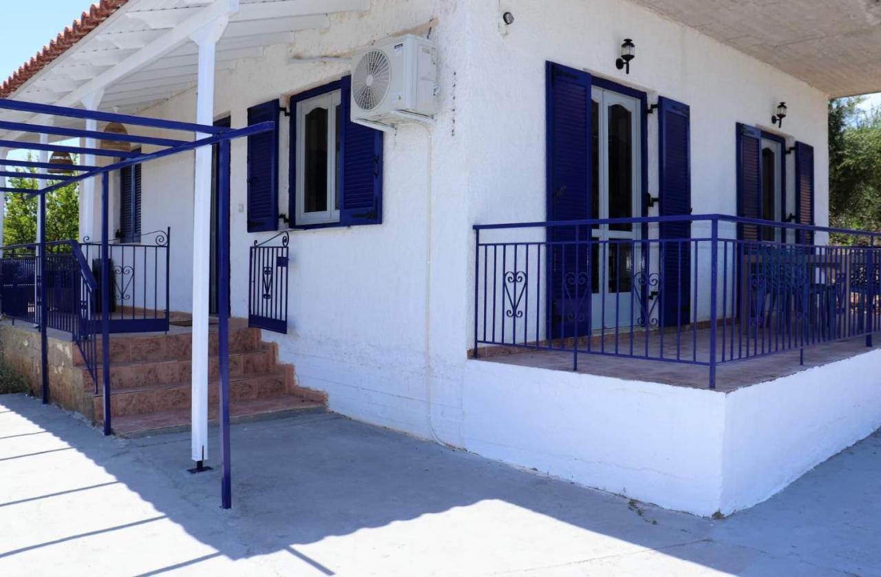 Villa Blue Cocoon - Chrani Messinia Peloponnese- Sea View 800 M From Beach Kültér fotó