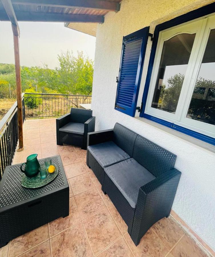 Villa Blue Cocoon - Chrani Messinia Peloponnese- Sea View 800 M From Beach Kültér fotó