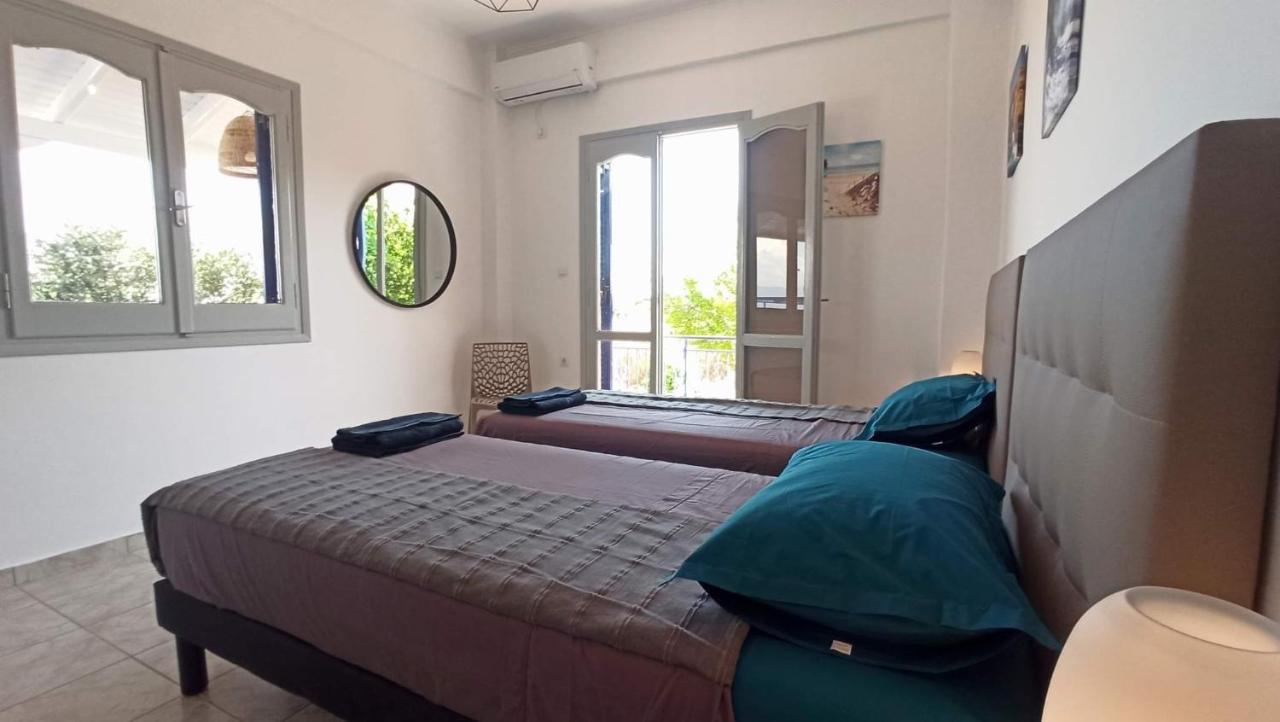 Villa Blue Cocoon - Chrani Messinia Peloponnese- Sea View 800 M From Beach Kültér fotó