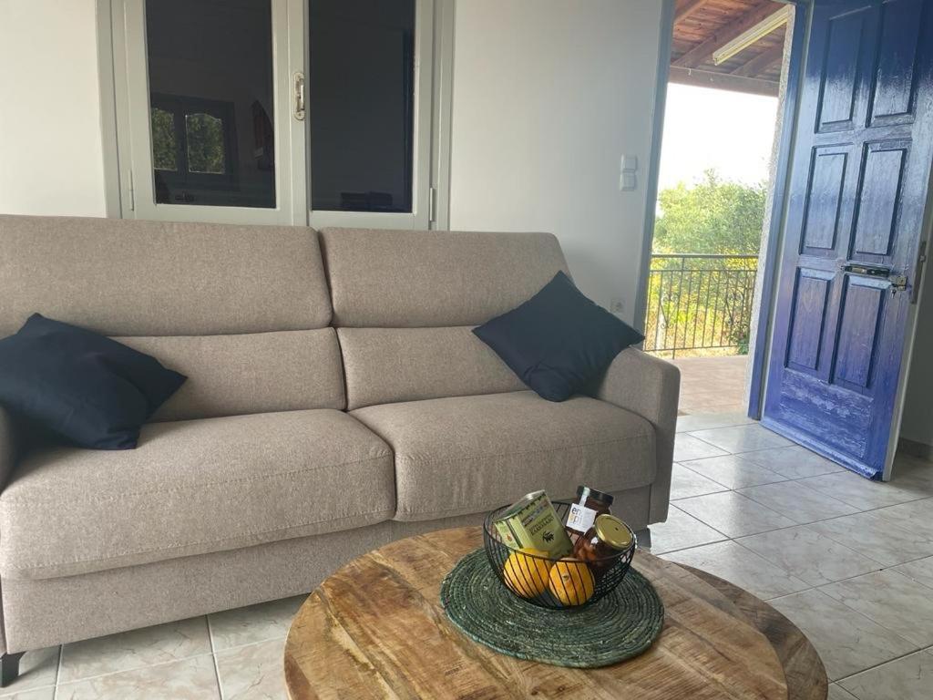 Villa Blue Cocoon - Chrani Messinia Peloponnese- Sea View 800 M From Beach Kültér fotó